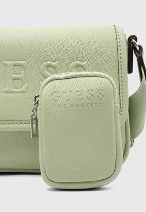 Bolso Manos Libres Verde Lima GUESS