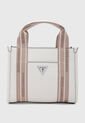 Bolso GUESS Jackie Mini Marfil de Guess