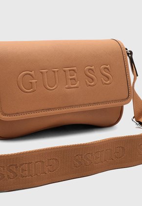 Bolso Manos Libres Camel GUESS