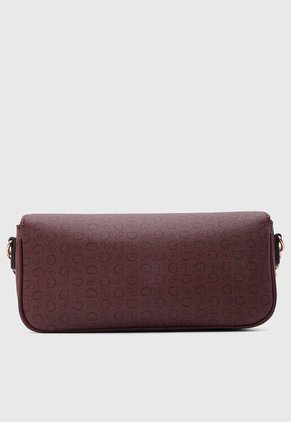 Bolso Manos Libres GUESS Daisee Borgoña