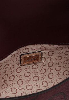 Bolso Manos Libres GUESS Daisee Borgoña