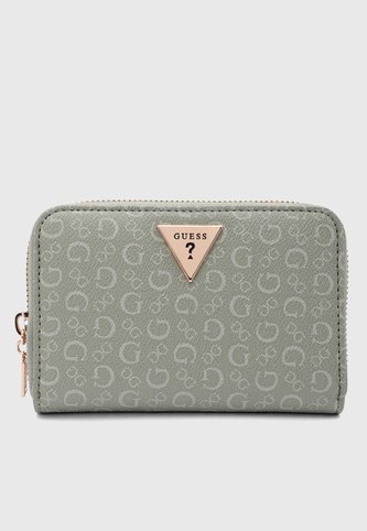 Billetera GUESS Katy Verde Guess