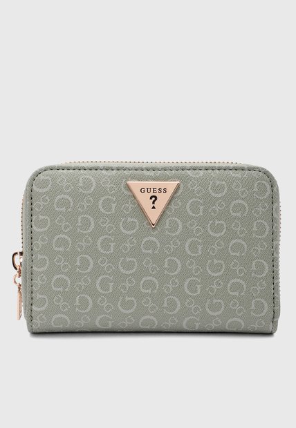 Billetera GUESS Katy Verde