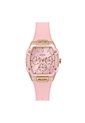 Reloj Guess Mujer Sparkling Pink. Silicona Rosado GW0032L7 de Guess