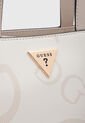 Bolso GUESS Jackie Mini Marfil de Guess