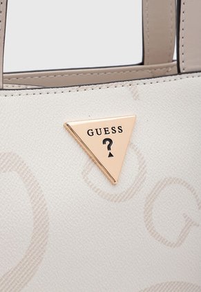 Bolso GUESS Jackie Mini Marfil