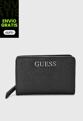 Billetera GUESS Abbas SLG Negro Guess