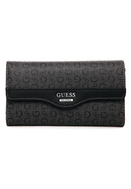 Billetera Gris-Negro GUESS