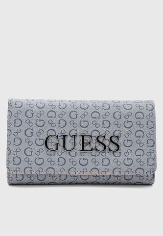 Billetera GUESS Carla Gris Guess