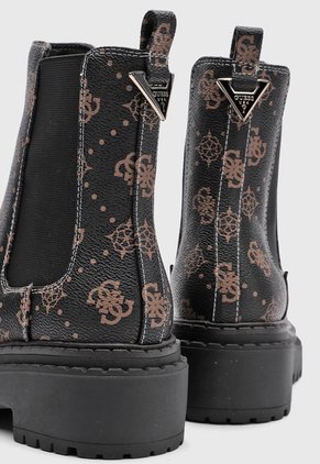 Botas Casual GUESS Leanna Negro