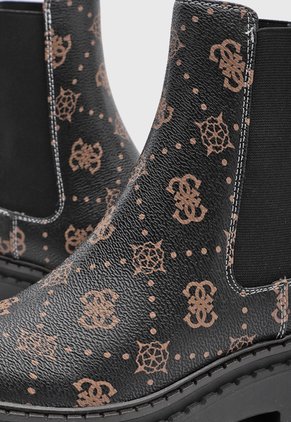 Botas Casual GUESS Leanna Negro
