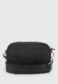 Bolso Manos Libres Negro-Dorado GUESS Eco Gemma Mini de Guess