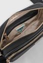 Bolso Manos Libres Negro-Dorado GUESS Eco Gemma Mini de Guess