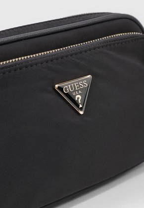 Bolso Manos Libres Negro-Dorado GUESS Eco Gemma Mini
