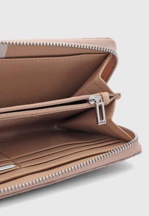 Billetera GUESS Viviette Beige