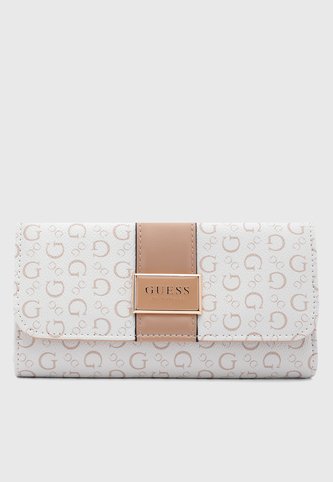 Billetera GUESS Isabella Blanco Guess