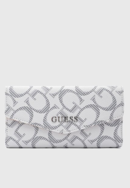 Billetera GUESS Granby Blanco