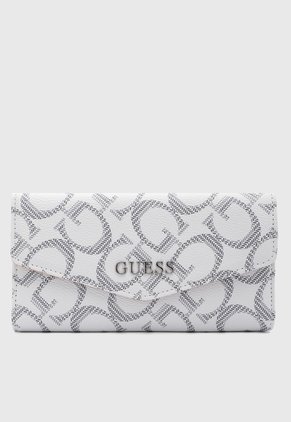 Billetera GUESS Granby Blanco