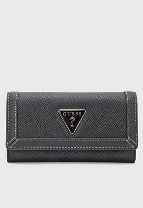 Billetera GUESS Cadence Negro