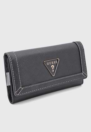 Billetera GUESS Cadence Negro