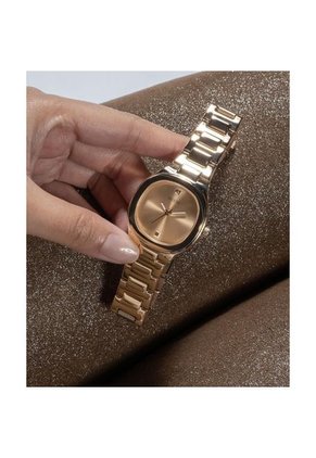 Relojes Guess Mujer EVE. Acero Inoxidable Oro Rosa GW0615L3