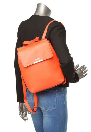 Morral Naranja GUESS Varsity Pop Backpack
