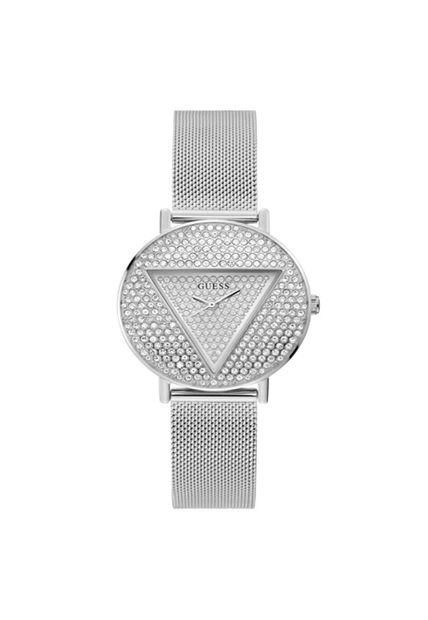 Relojes Guess Mujer Iconic. Acero Inoxidable Plateado GW0477L1