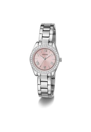 Relojes Guess Mujer Mini Luna. Acero Inoxidable Plateado GW0841L4