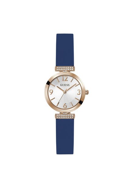 Relojes Guess Mujer Array. Silicona Azul GW0912L3