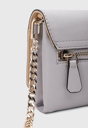 Cartera GUESS Noelle Mini Gris