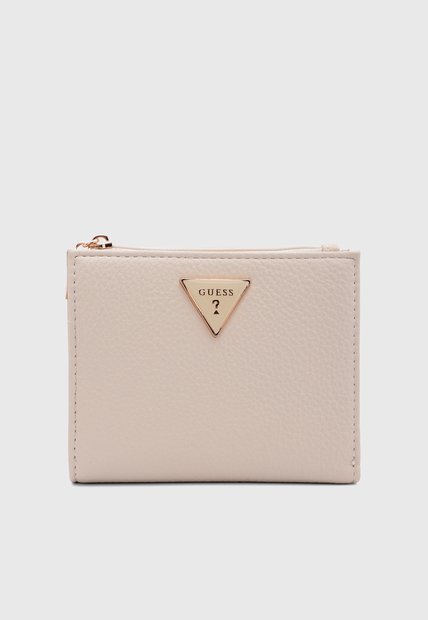 Billetera GUESS Wells Beige