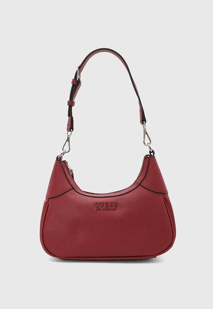 Bolso Manos Libres GUESS Berkton Mini Rojo