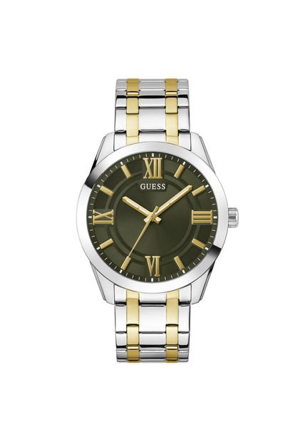 Relojes Guess Hombre Elliot. Acero Inoxidable Plateado GW0893G1