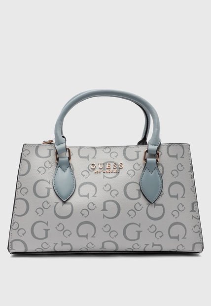 Bolso Blanco-Azul Grisáceo GUESS