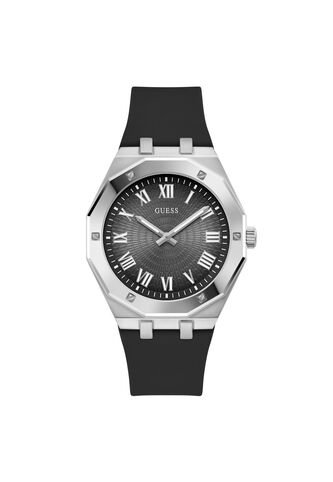 Relojes Guess Hombre Asset. Silicona Negro GW0663G1 Guess