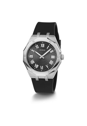 Relojes Guess Hombre Asset. Silicona Negro GW0663G1