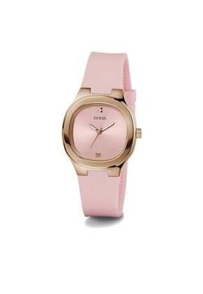 Reloj Guess Mujer Eve. Silicona Rosado GW0658L2