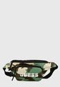 Canguro Verde-Negro-Blanco GUESS de Guess