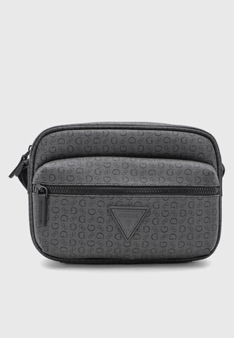 Bolso Manos Libres GUESS Insignia Gris Guess