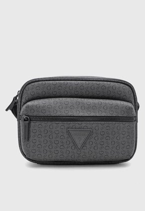 Bolso Manos Libres GUESS Insignia Gris