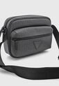 Bolso Manos Libres GUESS Insignia Gris de Guess
