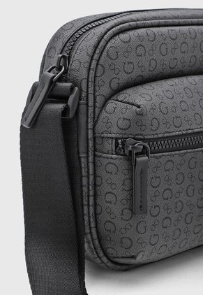 Bolso Manos Libres GUESS Insignia Gris
