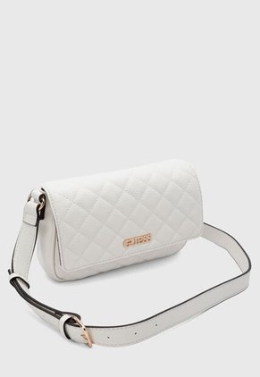 Bolso Manos Libres GUESS Wester Marfil