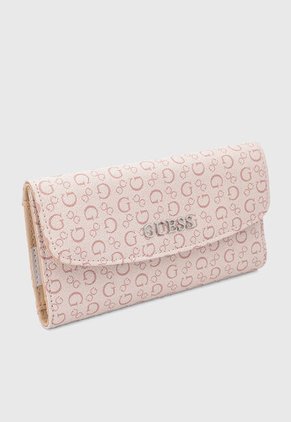 Billetera GUESS Remy SLG Slim Rosa