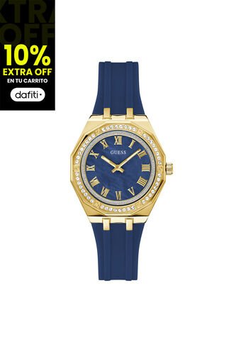 Relojes Guess Mujer Desire. Silicona Azul GW0872L4 Guess