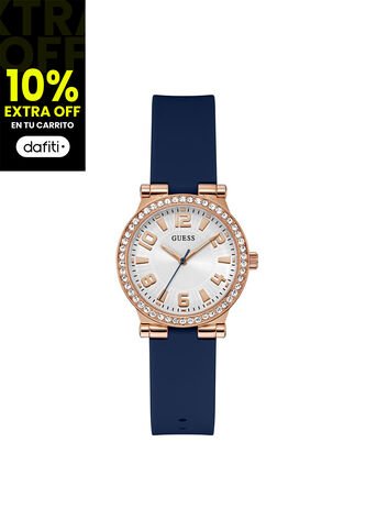Relojes Guess Mujer Fawn. Silicona Azul GW0844L3 Guess