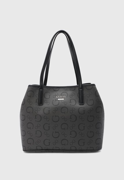 Bolso GUESS Portini Gris Oscuro