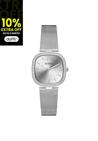 Reloj Guess Mujer Tapestry. Acero Inoxidable Plateado GW0354L1 Guess