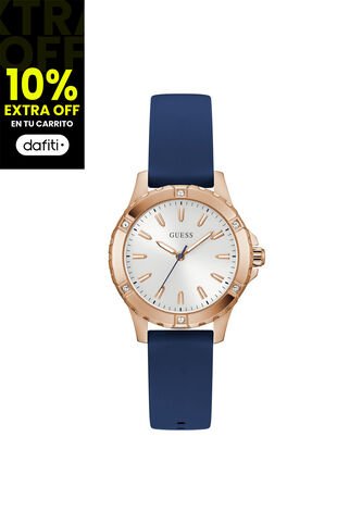 Reloj Guess Mujer Mist. Silicona Azul GW0949L3 Guess