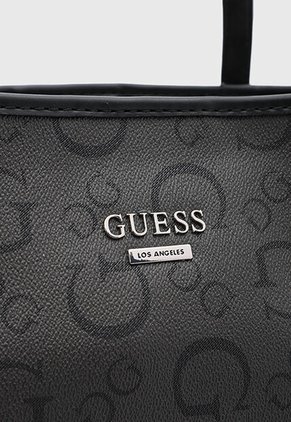 Bolso GUESS Portini Gris Oscuro